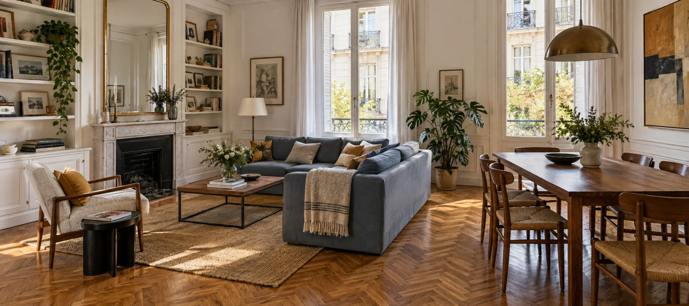 Classic two-bedroom near Plaza Vicente López
